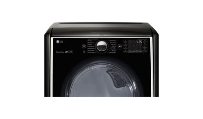 Lg DLEX5005K 7.4 cu.ft. Ultra Large Capacity TurboSteam™ Electric Dryer w/ On-Door Control Panel