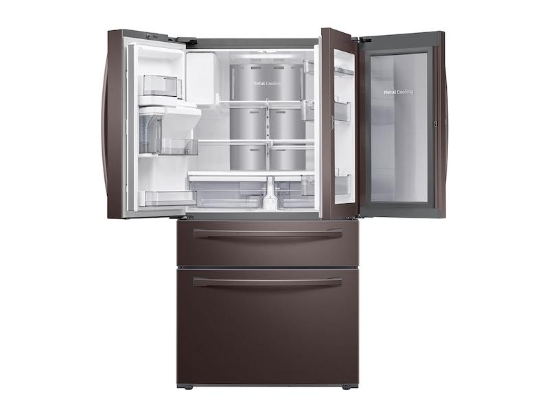Samsung RF28R7351DT 28 cu. ft. Food Showcase 4-Door French Door Refrigerator in Tuscan Stainless Steel