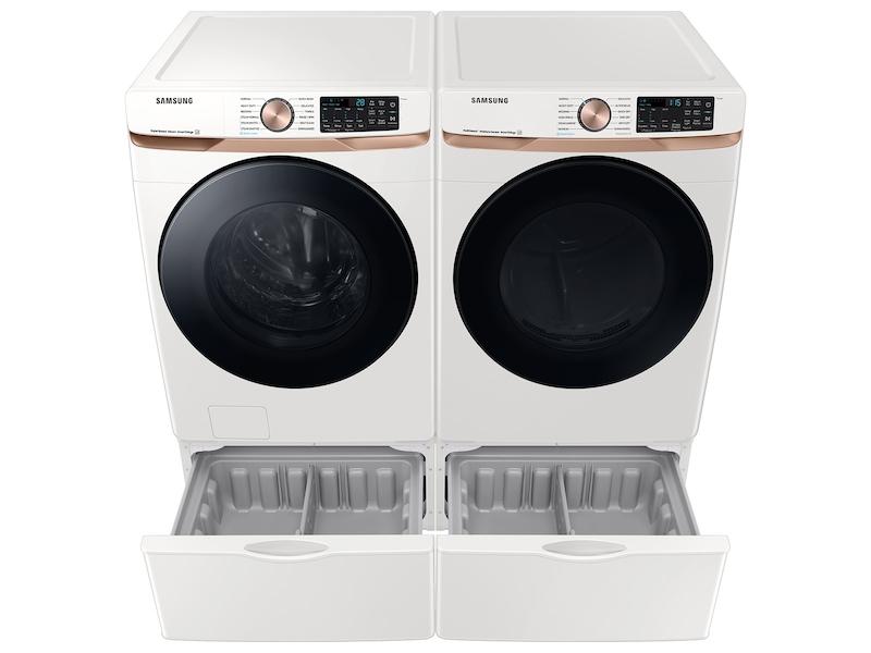 Samsung DVG50BG8300EA3 7.5 cu. ft. Smart Gas Dryer with Steam Sanitize+ and Sensor Dry in Ivory