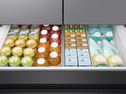 Samsung RF23BB8200QL Bespoke 4-Door French Door Refrigerator (23 cu. ft.) with AutoFill Water Pitcher in Stainless Steel