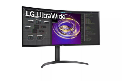 Lg 34WP85CN 34 Inch Curved UltraWide™ QHD IPS HDR Monitor with USB Type C