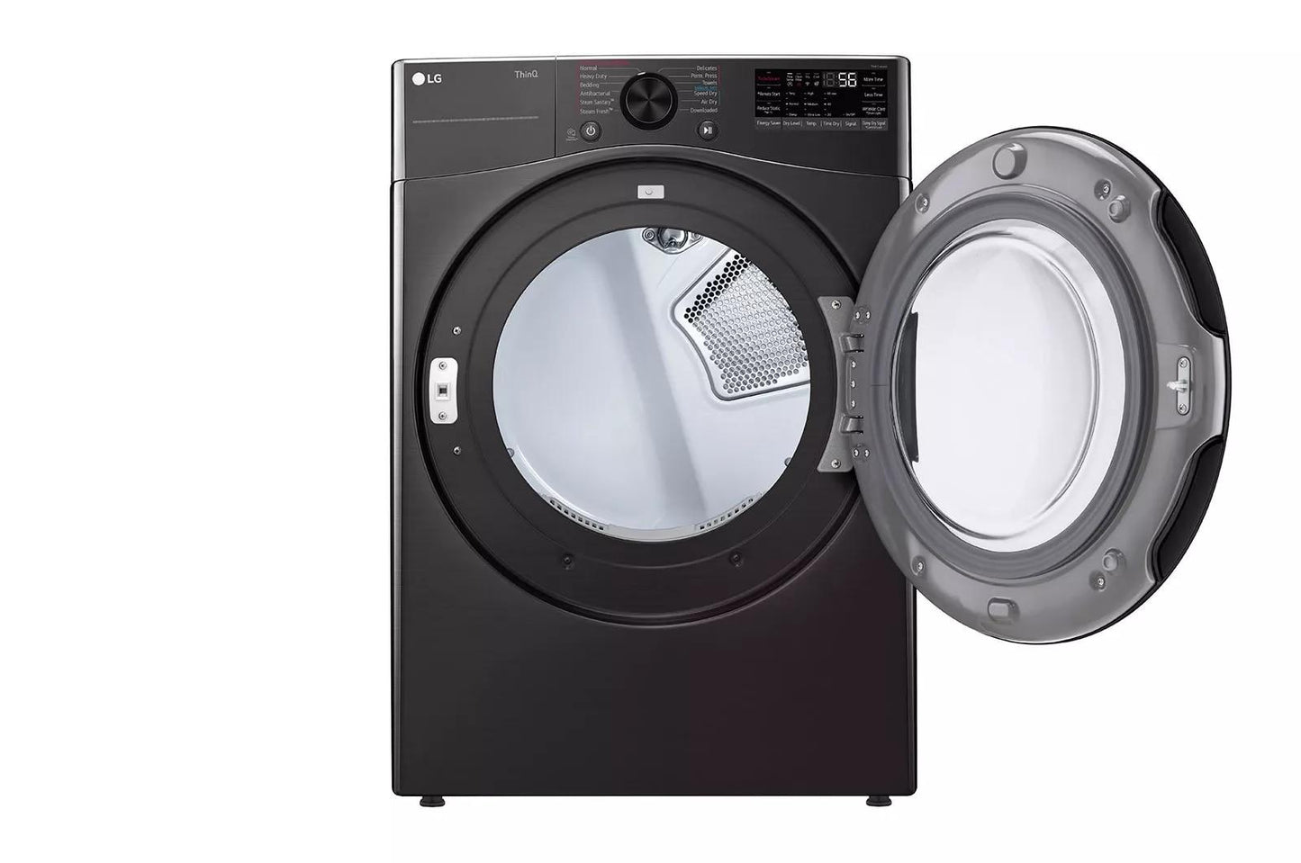Lg DLEX4080B 7.4 cu. ft. Smart Front Load ENERGY STAR Electric Dryer with Sensor Dry & Steam Technology