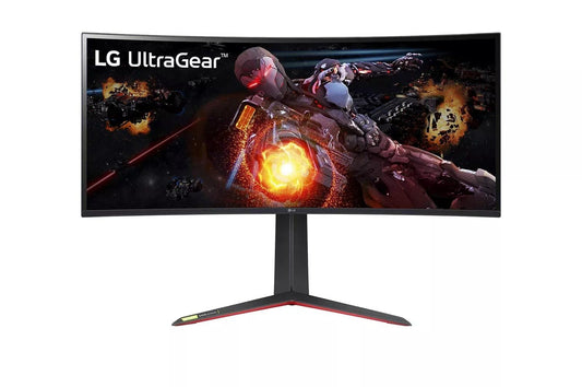 Lg 34GP950GB 34 Inch UltraGear Curved QHD 1440P Nano IPS 1ms 144Hz HDR 600 Monitor with NVIDIA G-SYNC® Ultimate