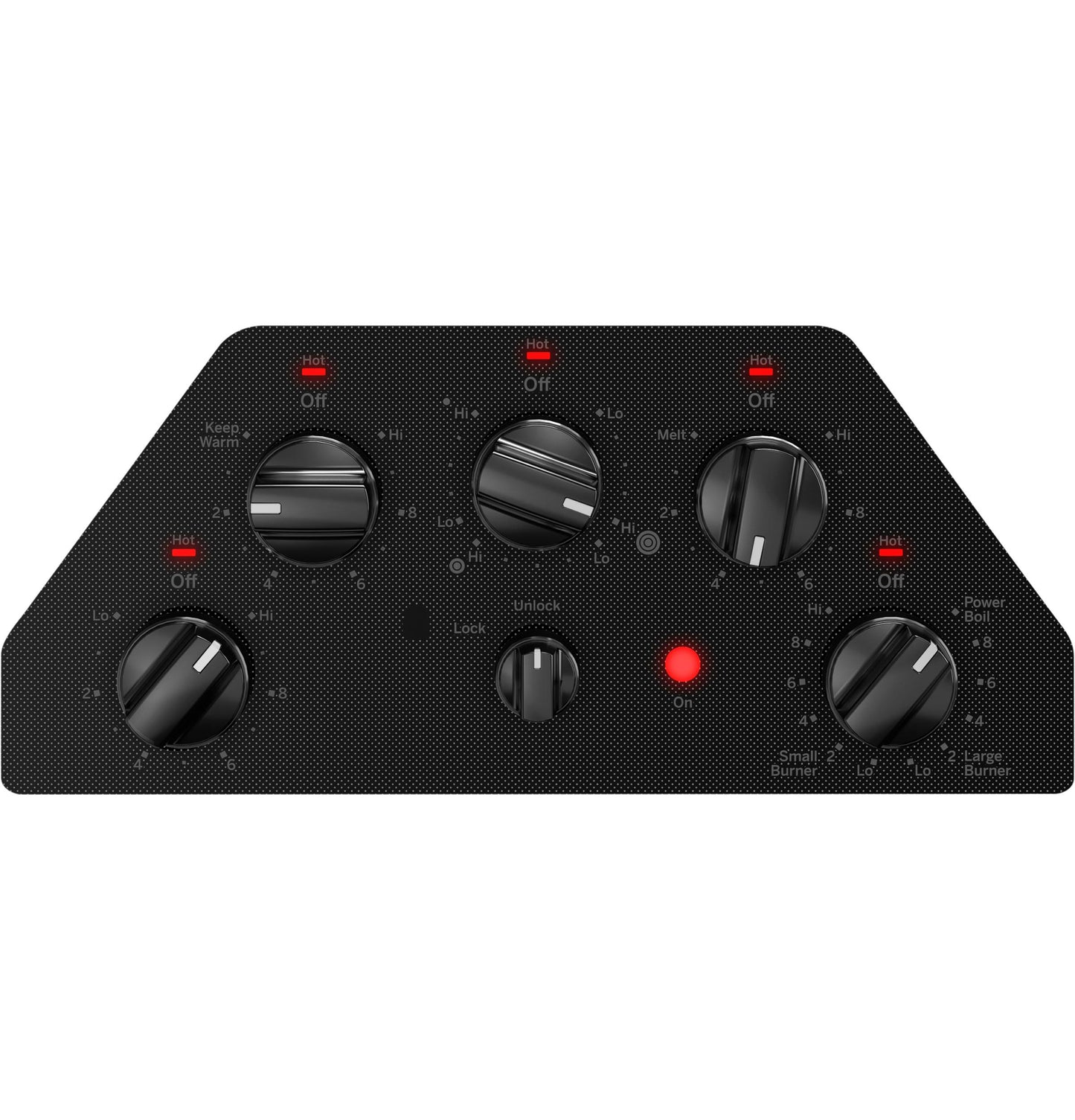 JEP5036DTBB GE® 36" Built-In Knob Control Electric Cooktop