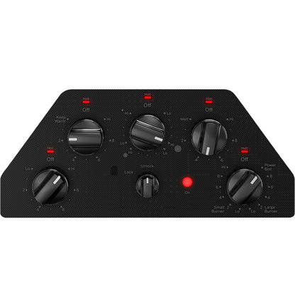 JEP5036DTBB GE® 36" Built-In Knob Control Electric Cooktop