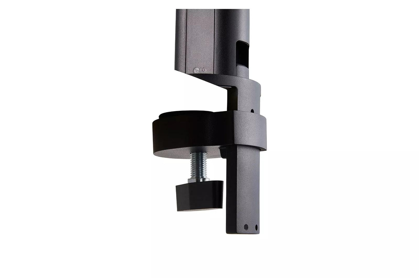 EG800BB LG Ergo Stand - Desk Mount, Adjustable Monitor Arm with Full Motion (Black Mounting Plate)