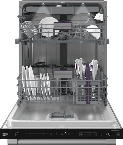 Beko DDT38532XHW Tall Tub Dishwasher with (16 place settings, 45.0