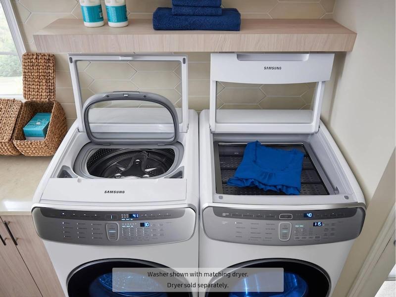 Samsung WV60M9900AW 6.0 cu ft. Smart Washer with Flexwash in White