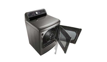 Lg DLGX7601VE 7.3 cu. ft. Ultra Large Capacity TurboSteam™ Gas Dryer with EasyLoad™ Door