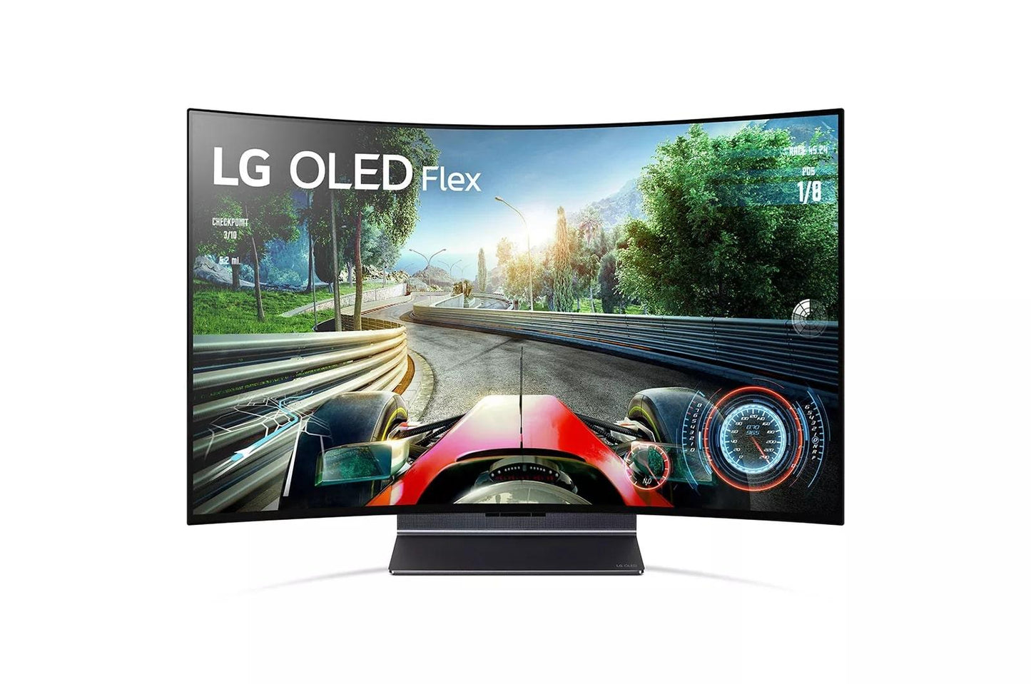 42LX3QPUA LG 42 Inch Class OLED Flex Smart TV with Bendable Screen 42LX3QPUA