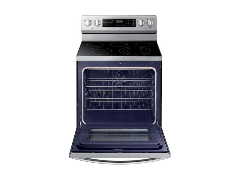 Samsung NE59R6631SS 5.9 cu. ft. Freestanding Electric Range with True Convection in Stainless Steel