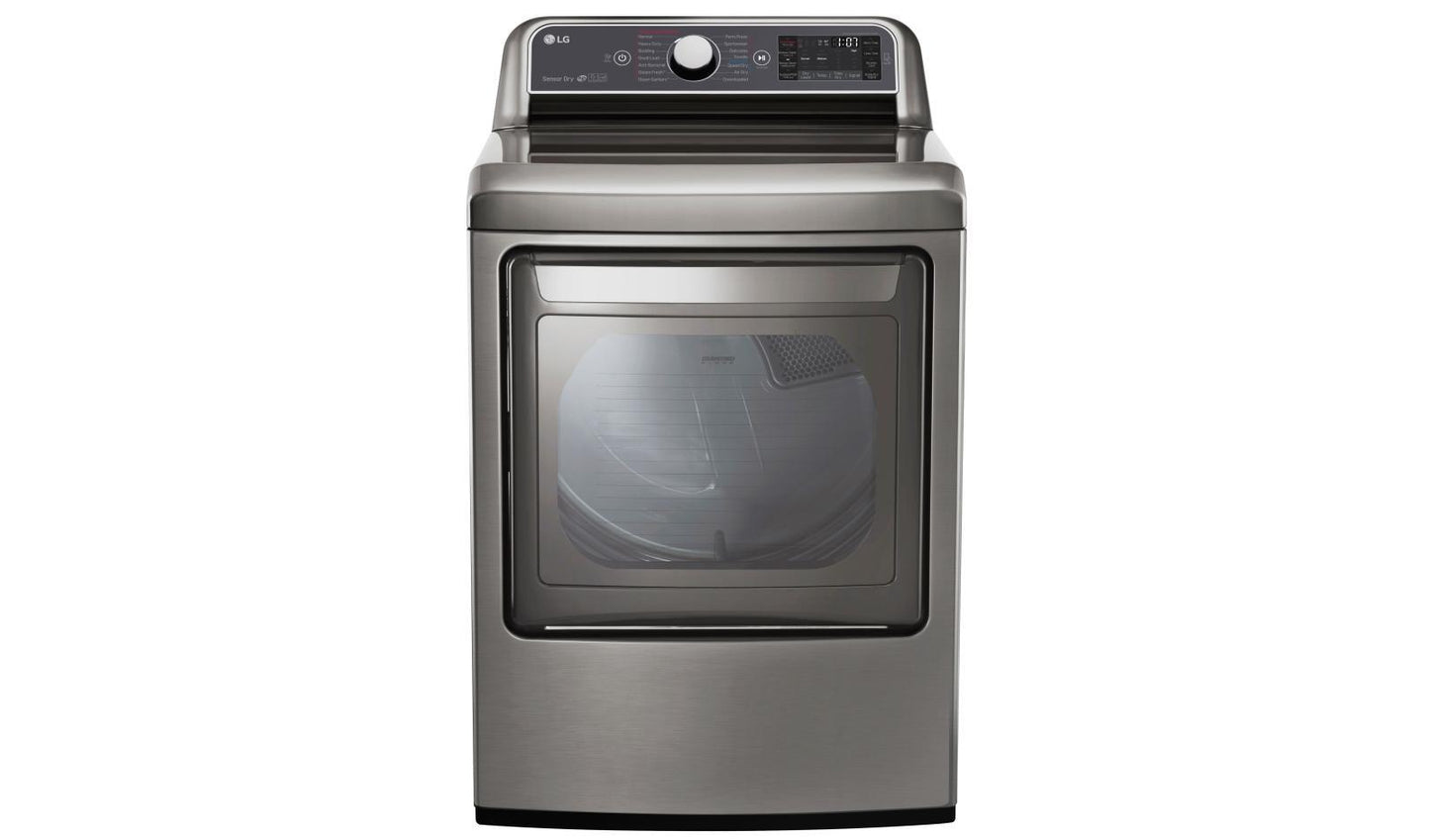 Lg DLEX7600VE 7.3 cu. ft. Ultra Large Capacity TurboSteam™ Electric Dryer with EasyLoad™ Door