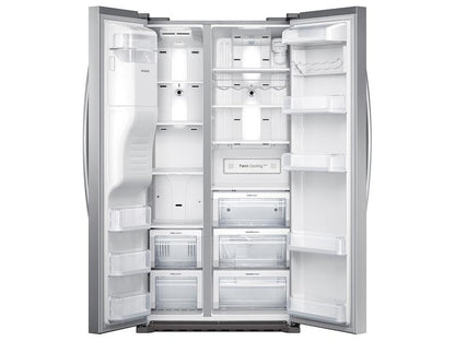 Samsung RS22HDHPNSR 22 cu. ft. Counter Depth Side-by-Side Refrigerator in Stainless Steel
