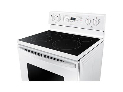 Samsung NE59T4321SW 5.9 cu. ft. Freestanding Electric Range with Convection in White