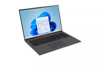 17Z90QKAAS6U1 LG gram 17 Inch Lightweight Laptop, Windows 11 Home, Intel® 12th Gen Core® i5 Evo™ Platform, 16GB RAM, 512GB SSD, Gray
