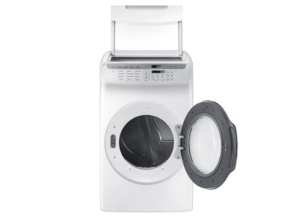 Samsung DVE55M9600W 7.5 cu. ft. Smart Electric Dryer with FlexDry™ in White
