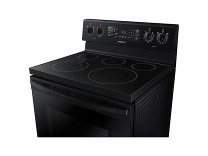 Samsung NE59T4321SB 5.9 cu. ft. Freestanding Electric Range with Convection in Black