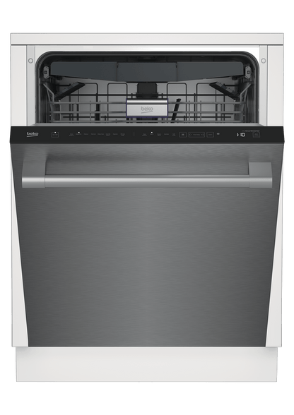 Beko DDT38530XWS Tall Tub Stainless Dishwasher, 16 place settings, 45 dBa, Top Control With Water Softener