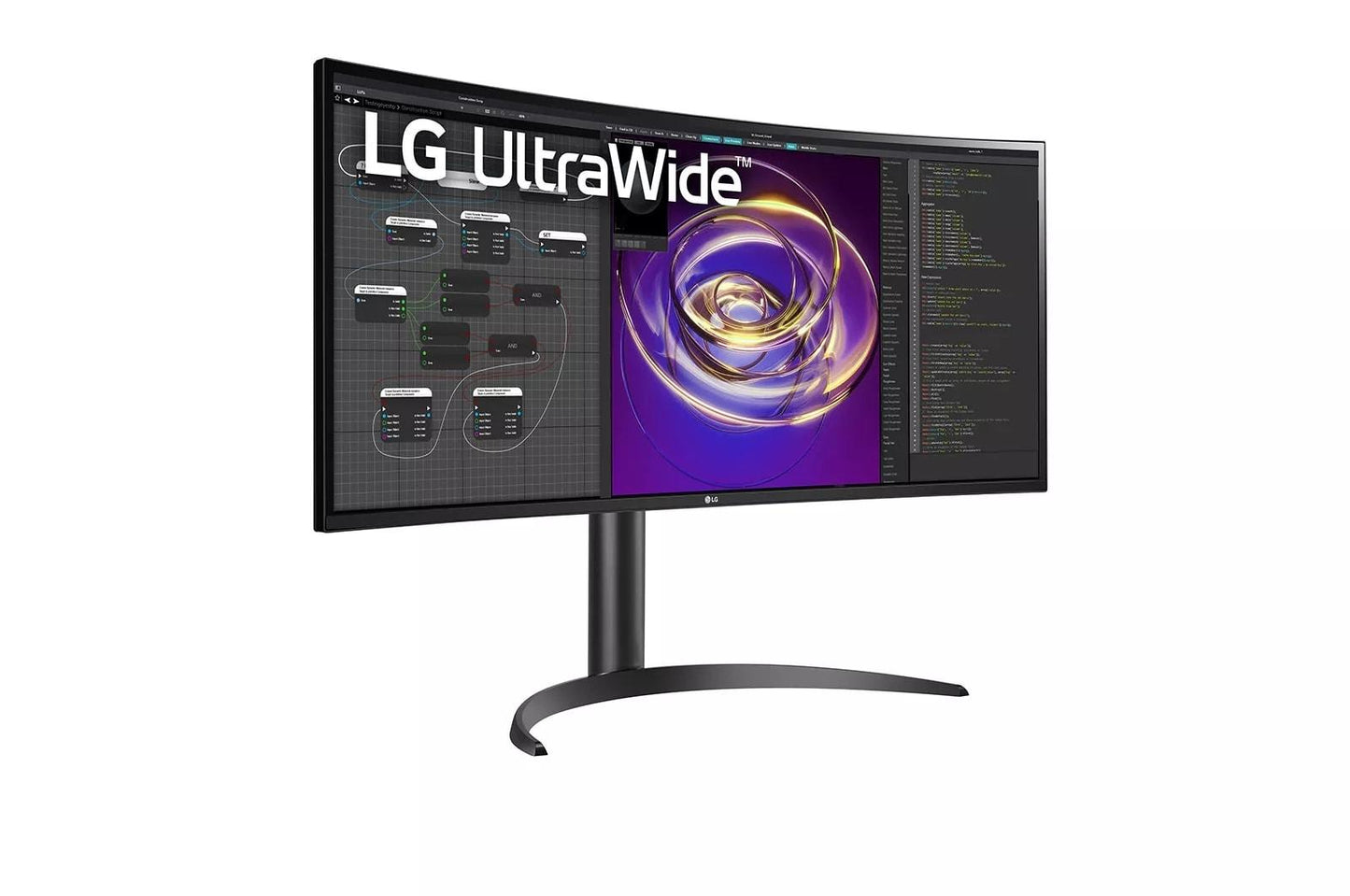 Lg 34WP85CN 34 Inch Curved UltraWide™ QHD IPS HDR Monitor with USB Type C