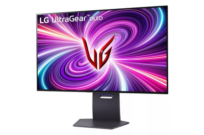 Lg 32GS95UEB 32 Inch UltraGear™ OLED Dual Mode 4K UHD 240Hz or FHD 480Hz 0.03ms G-Sync Compatible Gaming Monitor with Pixel Sound - 32GS95UE-B