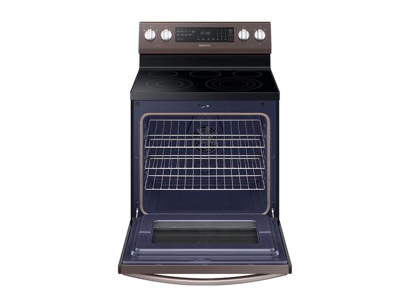 Samsung NE59R6631ST 5.9 cu. ft. Freestanding Electric Range with True Convection in Tuscan Stainless Steel
