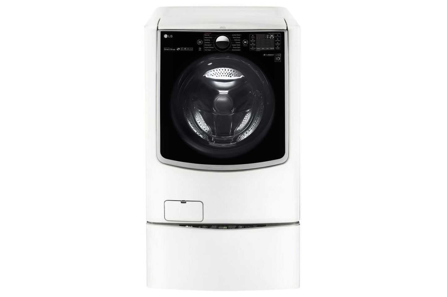 Lg WM5000HWAWD100CW 5.5 Total Capacity LG TWINWash™ System with LG SideKick™