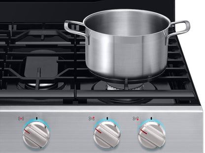 Samsung NX58R6631SS 5.8 cu. ft. Freestanding Gas Range with True Convection in Stainless Steel