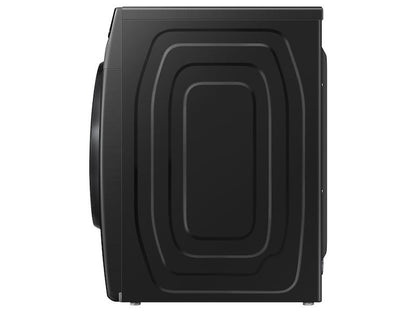 Samsung DVE45A6400V 7.5 cu. ft. Smart Dial Electric Dryer with Super Speed Dry in Brushed Black