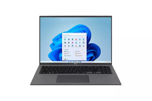 16Z90QKAAC7U1 LG gram 16 Inch Lightweight Laptop, Intel® 12th Gen Core® i7 Evo™ Platform, Windows 11 Home, 16GB RAM, 512GB SSD, Black
