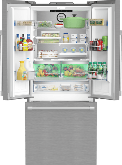 Beko BFFD30216SSIM 30" French Door Refrigerator