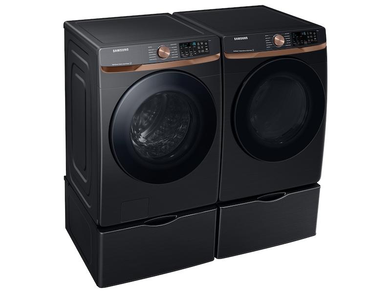 Samsung DVG50BG8300VA3 7.5 cu. ft. Smart Gas Dryer with Steam Sanitize+ and Sensor Dry in Brushed Black