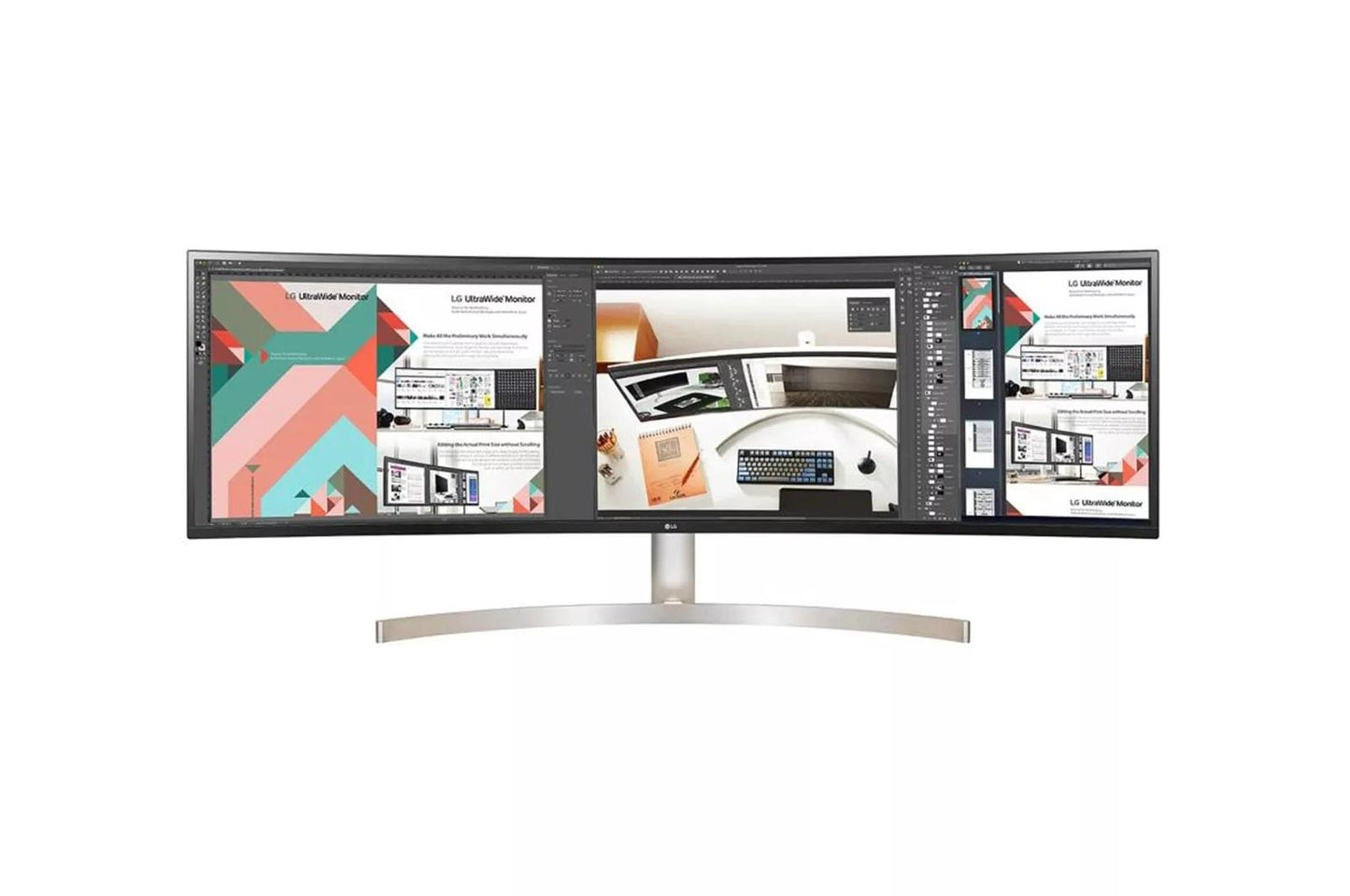 49WL95CW LG 49WL95C-W 49 Inch 32:9 UltraWide Dual QHD IPS Curved LED Monitor with HDR 10