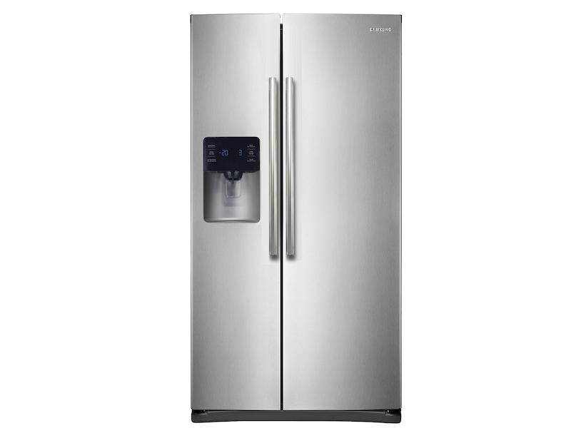 Samsung RS25H5111SR 25 cu. ft. Side-by-Side Refrigerator with In-Door Ice Maker in Stainless Steel