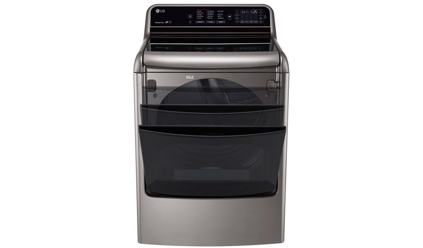 Lg DLGX7711VE 9.0 cu. ft. Mega Capacity TurboSteam™ Dryer with EasyLoad™ Door