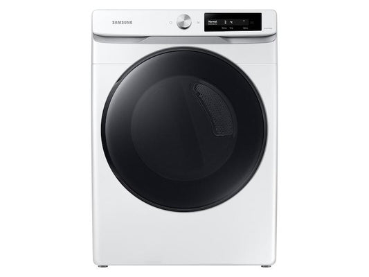 Samsung DVE45A6400W 7.5 cu. ft. Smart Dial Electric Dryer with Super Speed Dry in White