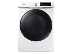 Samsung DVE45A6400W 7.5 cu. ft. Smart Dial Electric Dryer with Super Speed Dry in White