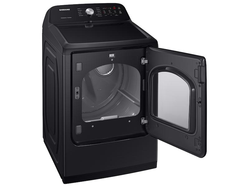 7.4 cu. ft. Electric Dryer with Sensor Dry in Brushed Black