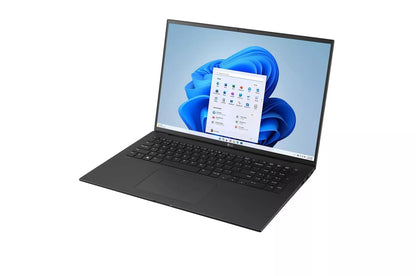 17Z90RAADB9U1 LG gram 17 Inch Lightweight Laptop, Intel® 13th Gen Core® i7 Evo™ Platform, Windows 11 Home, NVIDIA RTX3050 4GB GPU, 32GB RAM, 2TB (1TB x 2) SSD, Black