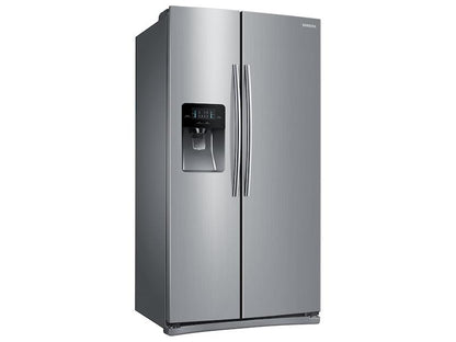 Samsung RS25H5111SR 25 cu. ft. Side-by-Side Refrigerator with In-Door Ice Maker in Stainless Steel