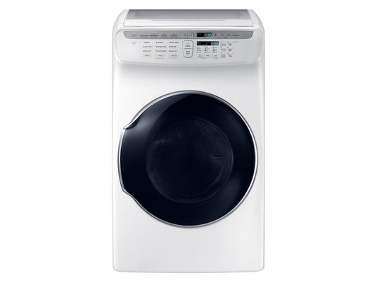Samsung DVE55M9600W 7.5 cu. ft. Smart Electric Dryer with FlexDry™ in White