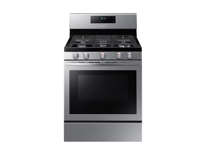 Samsung NX58T7511SS 5.8 cu. ft. Freestanding Gas Range with Air Fry and Convection in Stainless Steel