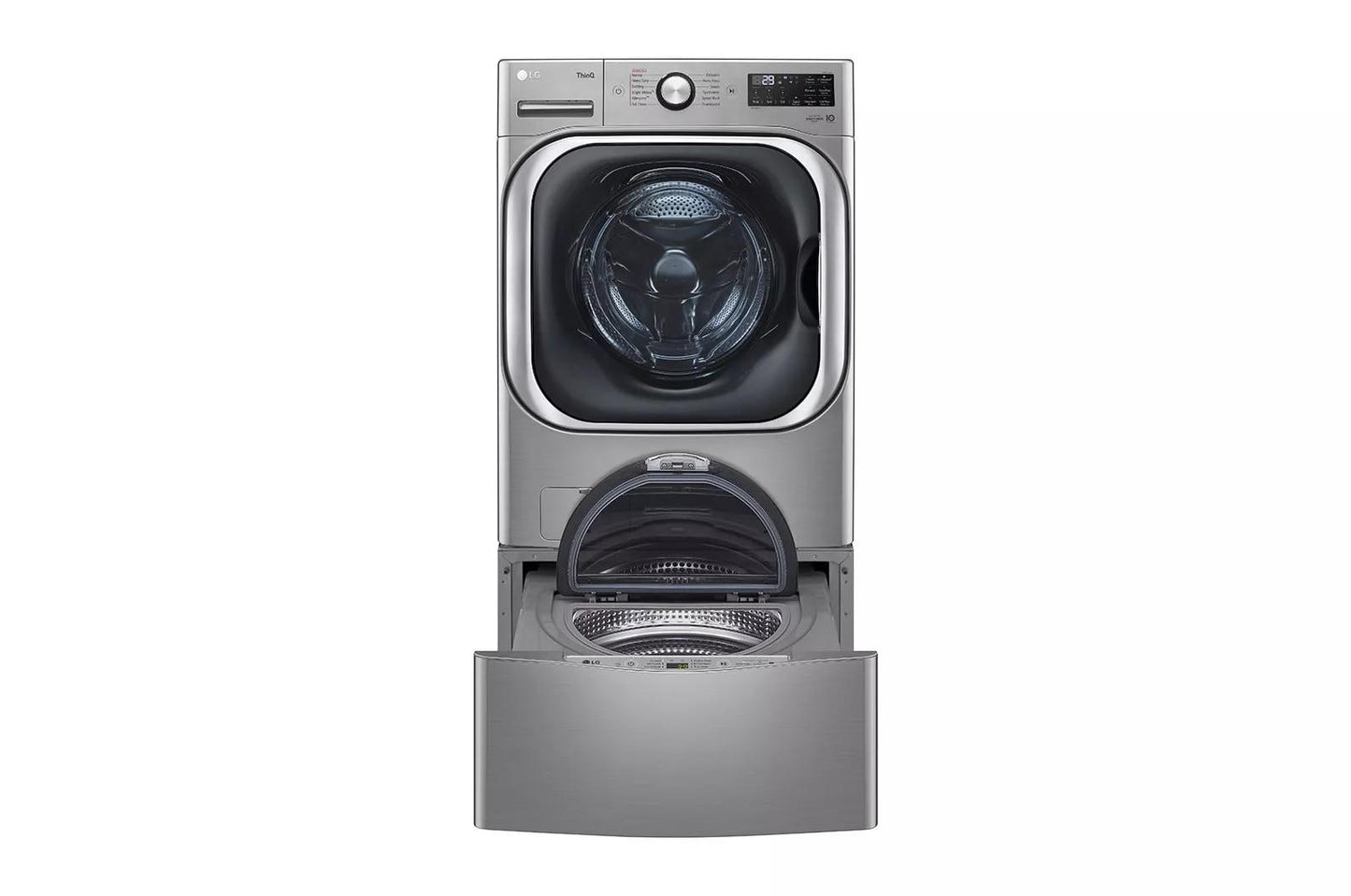 Lg WM8980HVA 5.2 cu. ft. Mega Capacity Smart Wi-Fi Enabled Front Load Washer with TurboWash® and Built-In Intelligence
