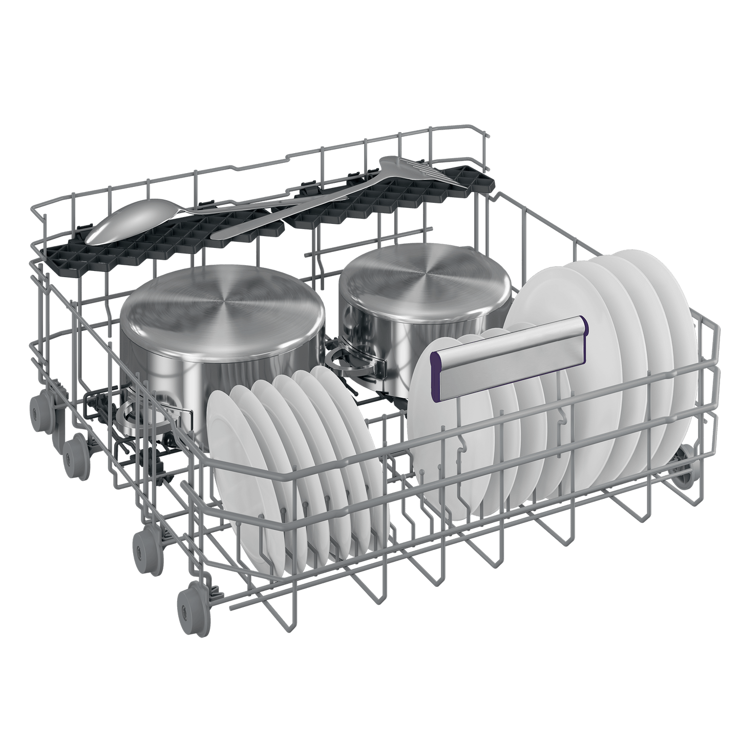 Beko DDT38530XWS Tall Tub Stainless Dishwasher, 16 place settings, 45 dBa, Top Control With Water Softener