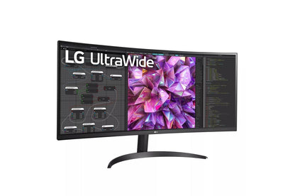 Lg 34WQ60CB 34 Inch Curved UltraWide™ QHD 1440P IPS HDR 10 Monitor with Dual Controller & OnScreen Control