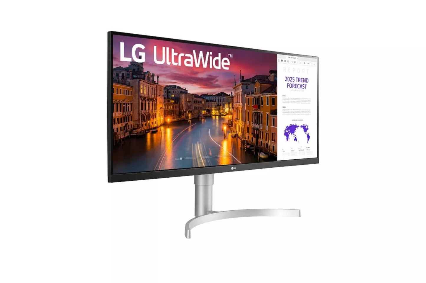 Lg 34WN650W 34 Inch 21:9 IPS HDR WFHD 3-Side Virtually Borderless Monitor