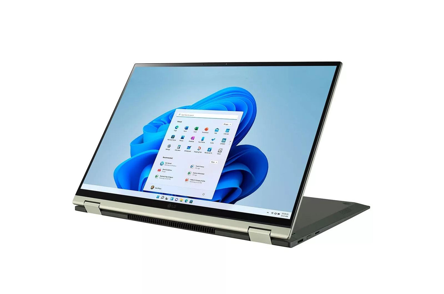 16T90QKADG9U1 LG gram 16 Inch 2-in-1 Lightweight Laptop, Intel® 12th Gen Core® i7-1260P Processor, Windows 11 Home, 32GB RAM, 2TB (1TB x 2) SSD, Green