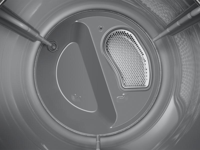 Samsung DVE46BG6500VA3 7.5 cu. ft. AI Smart Dial Electric Dryer with Super Speed Dry and MultiControl™ in Brushed Black