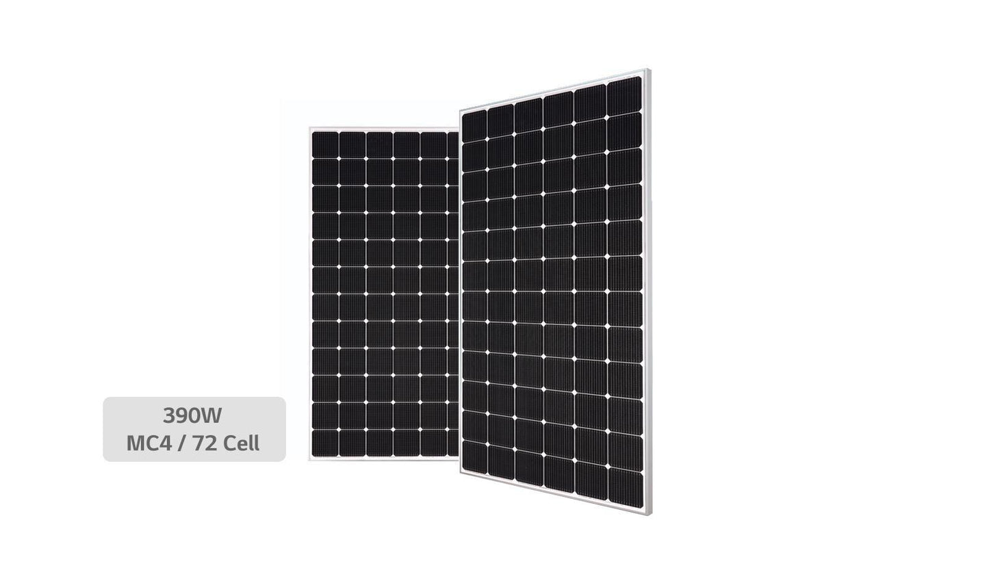 Lg LG390N2WA5 High Efficiency LG NeON® 2 72cell Module Cells: 6 x 12 Module efficiency 18.8% Connector Type: MC4