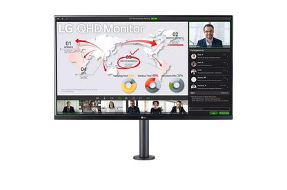 Lg 32QP880B 32 Inch Ergo QHD 1440P IPS Monitor with USB Type-C™