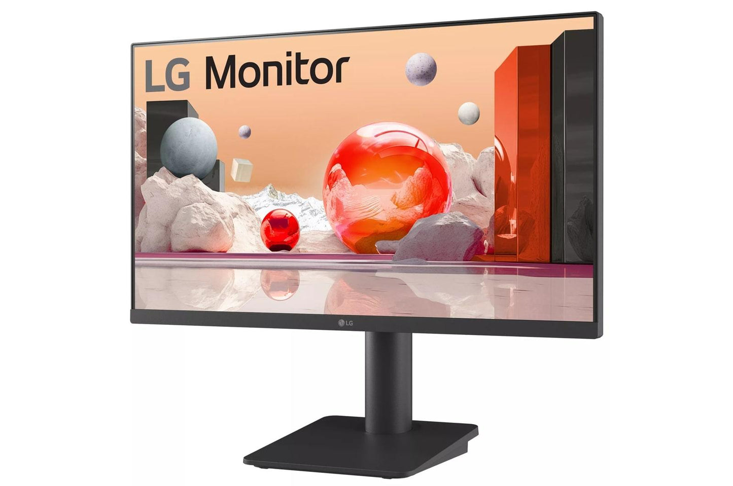 Lg 24MS550B 24 Inch IPS Full HD 100Hz Borderless Design Monitor with Built-in Speakers
